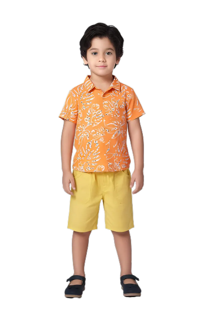 Classic Shirt & Shorts Set